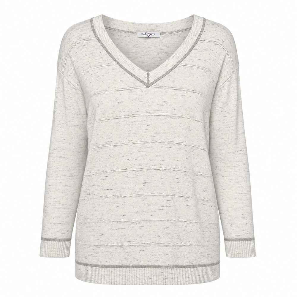 T by Talbots Minimalist Coastal Grandma Sweater Women Size Large Quiet Luxury